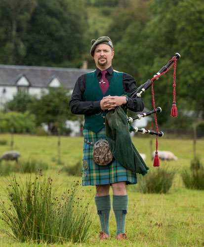Gregor at Stirling Castle